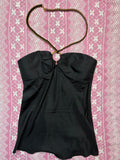 Y2K NWT Silk Marciano Halter - XS