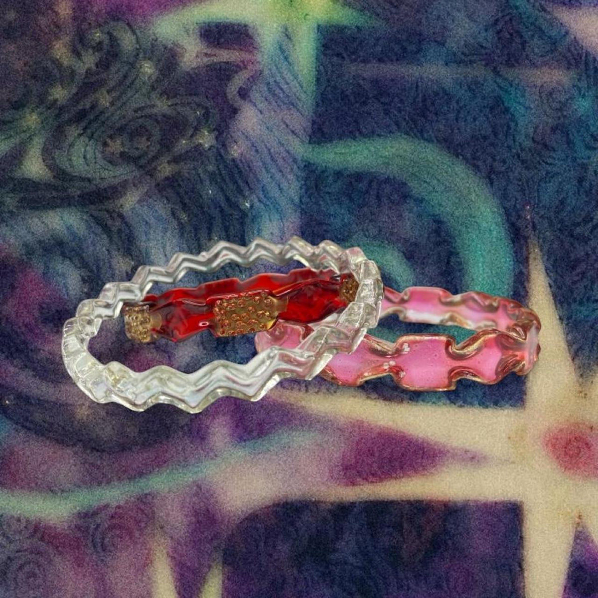 Glass Bangles - 3" Diameter